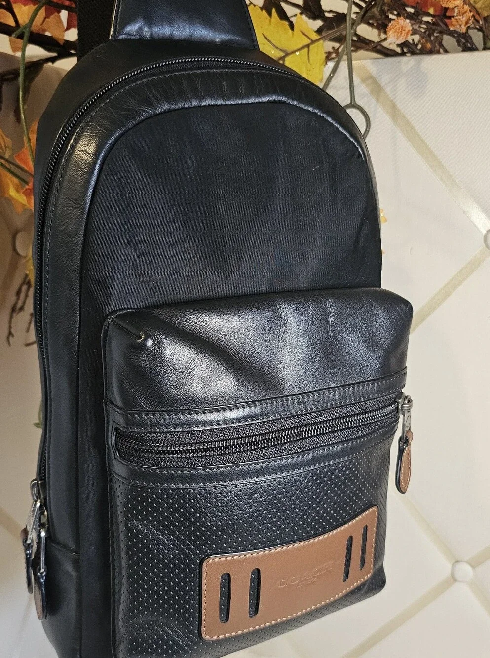 Coach Terrain Sling Pack / Body Bag (Model F56877)